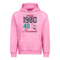 Fuchsia Pink Made In May 1980 40 Years Of Being Awesome Urban Hoodie - Bettercallsaul