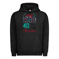 Pigment Black Made In May 1980 40 Years Of Being Awesome Urban Hoodie - Bettercallsaul