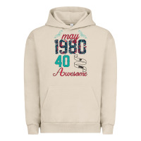 Pigment French Oak Made In May 1980 40 Years Of Being Awesome Urban Hoodie - Bettercallsaul