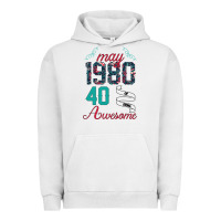 Pigment Lunar Rock Made In May 1980 40 Years Of Being Awesome Urban Hoodie - Bettercallsaul