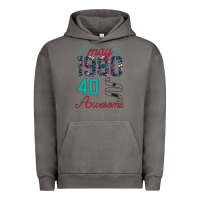 Pigment Tornado Made In May 1980 40 Years Of Being Awesome Urban Hoodie - Bettercallsaul