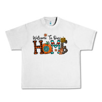 Lunar Rock welcome to our home Urban Heavy Tee - CowhideDigitalArt