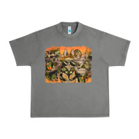 Tornado camouflage bunny background Urban Heavy Tee - BarkalooDesign