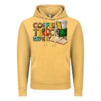 Vintage Mustard coffee teach repeat Vintage Hoodie - texasbilliewilder