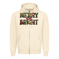 Sandshell merry and bright Zipper Hoodie - AdoDesignShop