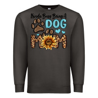 Smoke kinda busy being a dog mom Premium Sweatshirt - MaliasSmallBusiness