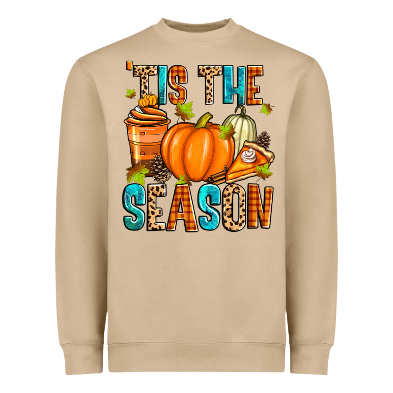 'tis The Season Fall Heavyweight Sweatshirt by Zillion Design Studio | Teevron