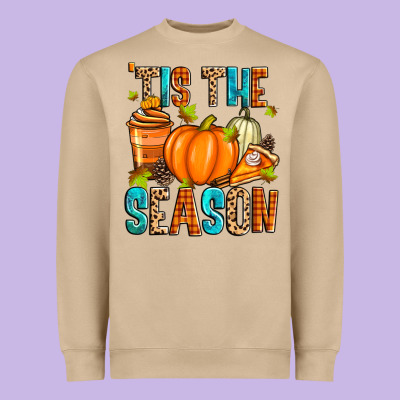 'tis The Season Fall Heavyweight Sweatshirt Designed By Zillion Design Studio