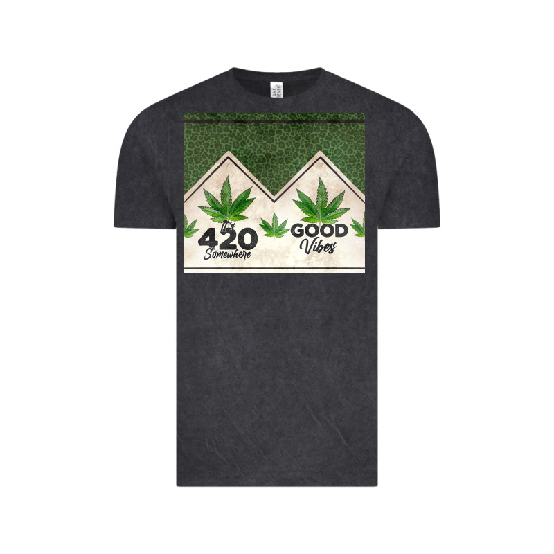 420 Somewhere Good Vibes Weed Tumbler2 Vintage Tee by CTS Tumbler Store | Teevron