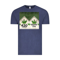 Vintage Denim 420 somewhere good vibes weed tumbler2 Vintage Tee - CTS Tumbler Store
