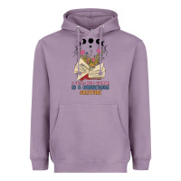 Lavender a well read woman is a dangerous creature Heavyweight Hoodie - MaliasSmallBusiness