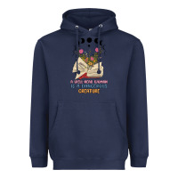 Navy a well read woman is a dangerous creature Heavyweight Hoodie - MaliasSmallBusiness
