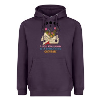 Plum a well read woman is a dangerous creature Heavyweight Hoodie - MaliasSmallBusiness