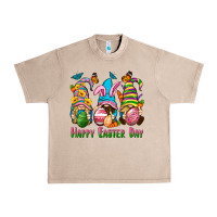 French Oak Happy Easter Day gnomies Urban Heavy Tee - Neo Western
