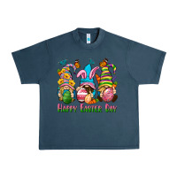 Midnight Navy Happy Easter Day gnomies Urban Heavy Tee - Neo Western