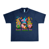 Navy Happy Easter Day gnomies Urban Heavy Tee - Neo Western