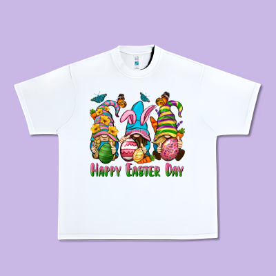 Happy Easter Day Gnomies Urban Heavy Tee Designed By Neo Western