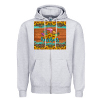 Heather Grey hairboss 200z skinny sunflowers leopard hairdresser Zipper Hoodie - Artiststas