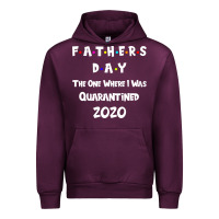 Mauve Wine Father s Day The One Where I Was Quarantined 2020 Urban Hoodie - Bettercallsaul