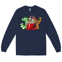 Navy Joy Long Sleeve Tee - BundleAndBundleShop