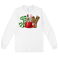 White Joy Long Sleeve Tee - BundleAndBundleShop