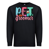 Black pet groomer Premium Sweatshirt - MaliasSmallBusiness