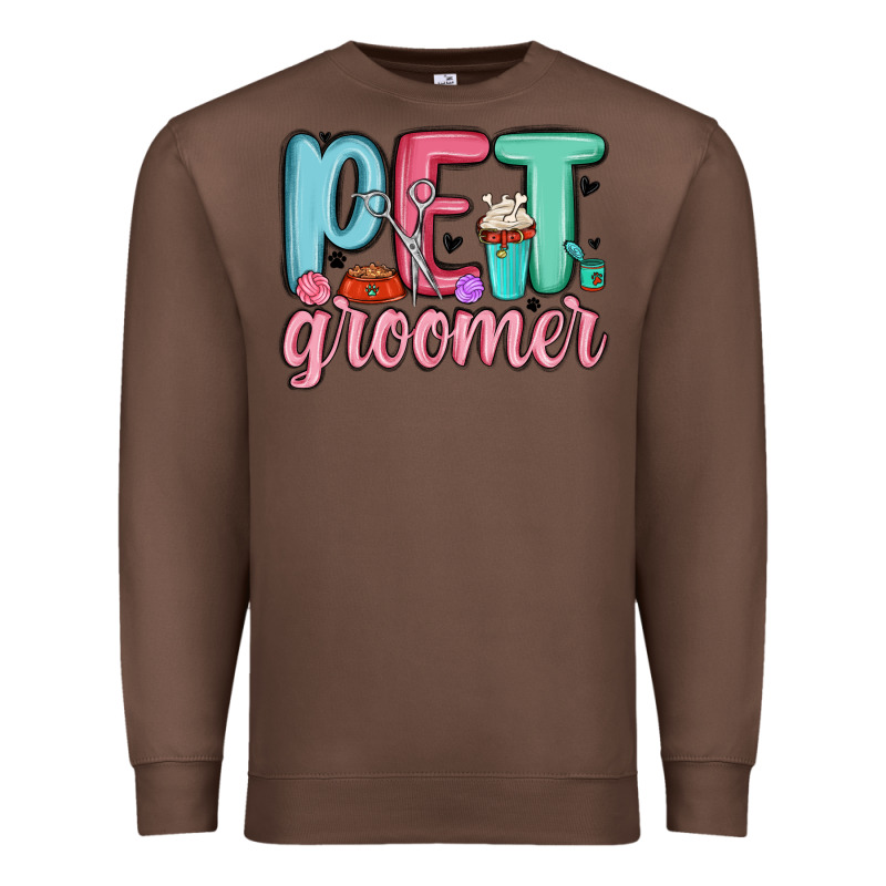Pet Groomer Premium Sweatshirt by MaliasSmallBusiness | Teevron