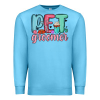 Ocean Blue pet groomer Premium Sweatshirt - MaliasSmallBusiness
