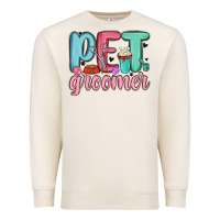 Sandshell pet groomer Premium Sweatshirt - MaliasSmallBusiness