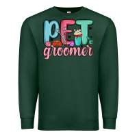 Sports Green pet groomer Premium Sweatshirt - MaliasSmallBusiness