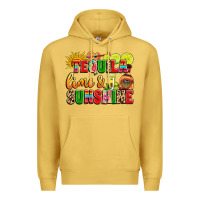 Antique Gold tequila lime and sunshine Premium Hoodie - LillyAllenDesigns