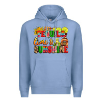 Colony Blue tequila lime and sunshine Premium Hoodie - LillyAllenDesigns