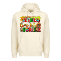 Sandshell tequila lime and sunshine Premium Hoodie - LillyAllenDesigns