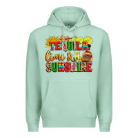 Seafoam tequila lime and sunshine Premium Hoodie - LillyAllenDesigns
