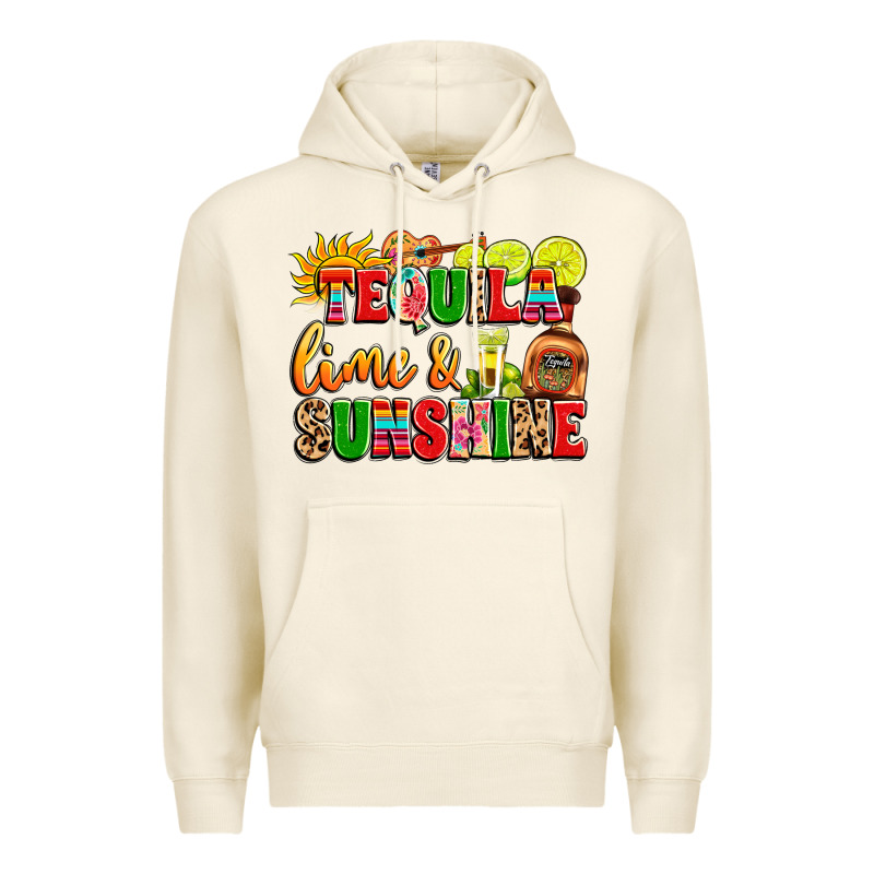 Tequila Lime And Sunshine Premium Hoodie by LillyAllenDesigns | Teevron