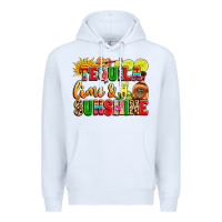 White tequila lime and sunshine Premium Hoodie - LillyAllenDesigns