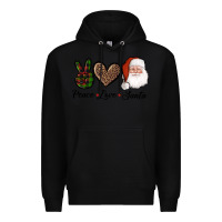 Black peace love eagles royal blue Premium Hoodie - AdoDesignShop