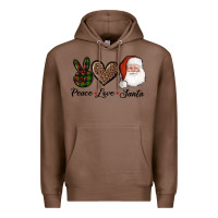Chestnut peace love eagles royal blue Premium Hoodie - AdoDesignShop