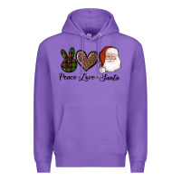 Purple peace love eagles royal blue Premium Hoodie - AdoDesignShop