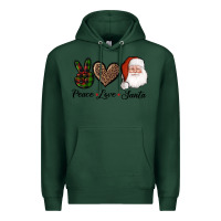 Sports Green peace love eagles royal blue Premium Hoodie - AdoDesignShop