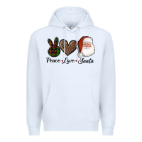 White peace love eagles royal blue Premium Hoodie - AdoDesignShop