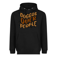 Black doggos over people Heavyweight Hoodie - MaliasSmallBusiness