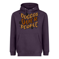 Plum doggos over people Heavyweight Hoodie - MaliasSmallBusiness