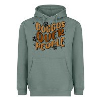 Sage doggos over people Heavyweight Hoodie - MaliasSmallBusiness