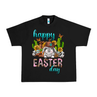 Black Happy Easter Day Rodeo Urban Heavy Tee - Neo Western