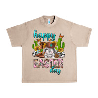 French Oak Happy Easter Day Rodeo Urban Heavy Tee - Neo Western