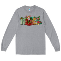 Heather Grey noel Long Sleeve Tee - BundleAndBundleShop
