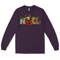 Plum noel Long Sleeve Tee - BundleAndBundleShop