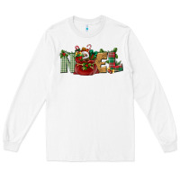 White noel Long Sleeve Tee - BundleAndBundleShop