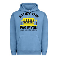 Pigment Pebble Blue Study the past if you would define the future shi Urban Hoodie - Bettercallsaul